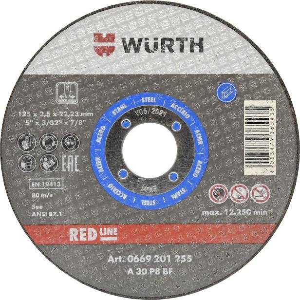 Отрезной диск по стали Würth