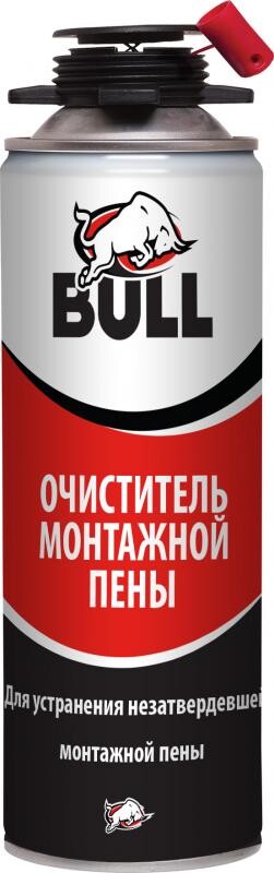 Очиститель монтажной пены Bull FC800 500 мл