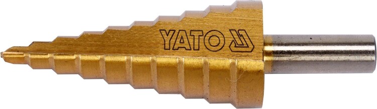 Сверло по металлу ступенчатое YATO YT-44741 4-22 мм