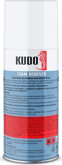 Удалитель монтажной пены KUDO FOAM REMOVER HOME